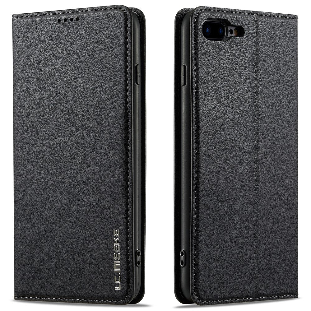 LC.IMEEKE L1 Series for iPhone 8 Plus / 7 Plus Case PU Leather Wallet Stand Protective Phone Cover