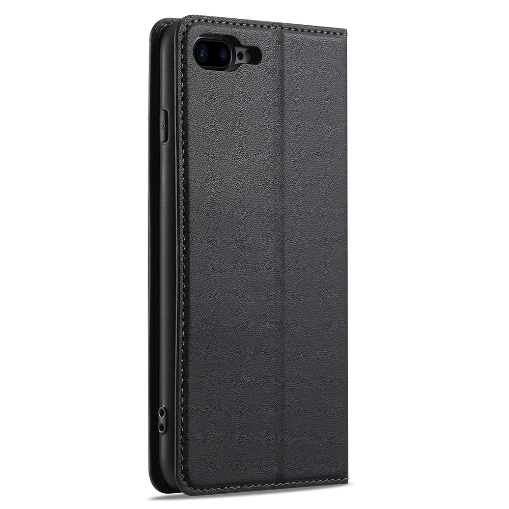 LC.IMEEKE L1 Series for iPhone 8 Plus / 7 Plus Case PU Leather Wallet Stand Protective Phone Cover