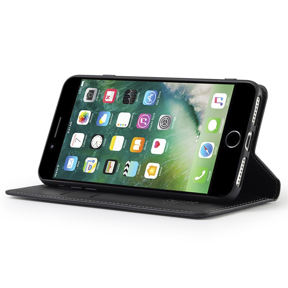 LC.IMEEKE L1 Series for iPhone 8 Plus / 7 Plus Case PU Leather Wallet Stand Protective Phone Cover