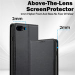 LC.IMEEKE L1 Series for iPhone 8 Plus / 7 Plus Case PU Leather Wallet Stand Protective Phone Cover