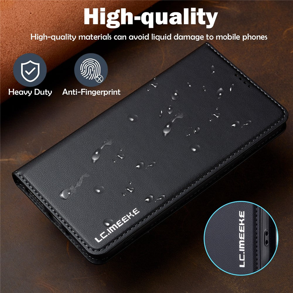 LC.IMEEKE L1 Series for iPhone 8 Plus / 7 Plus Case PU Leather Wallet Stand Protective Phone Cover