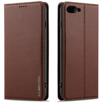 LC.IMEEKE L1 Series for iPhone 8 Plus / 7 Plus Case PU Leather Wallet Stand Protective Phone Cover