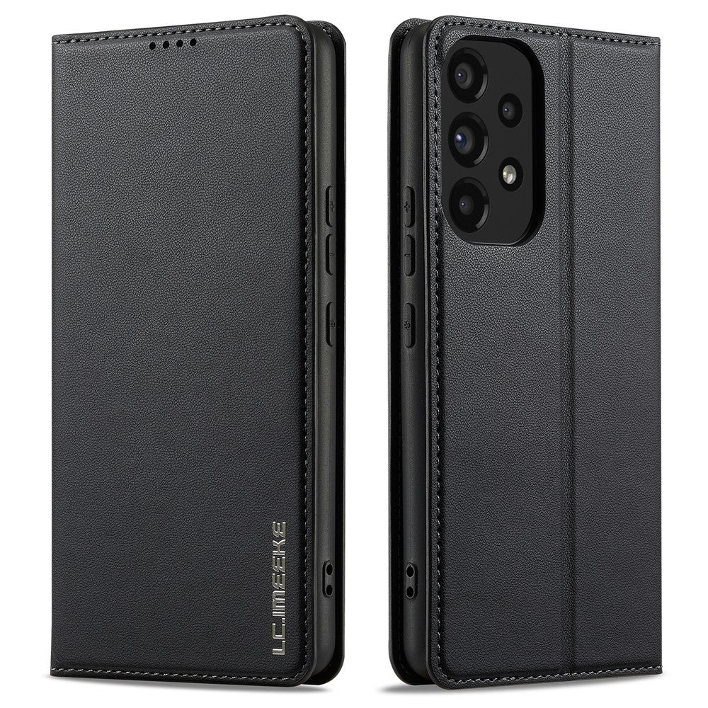 LC.IMEEKE L1 Series for Samsung Galaxy A53 5G Case PU Leather Wallet Stand Protective Phone Cover