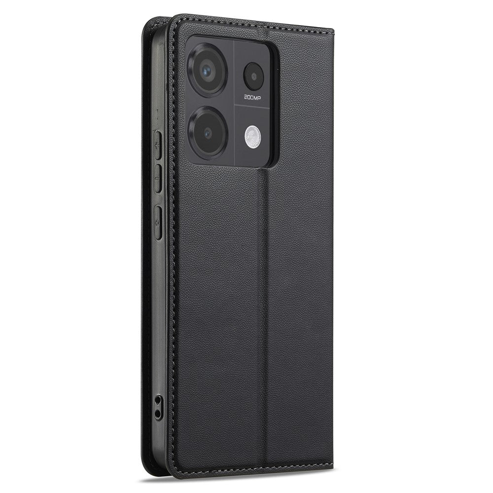 LC.IMEEKE L1 Series for Xiaomi Redmi Note 13 4G Case PU Leather Wallet Stand Protective Phone Cover