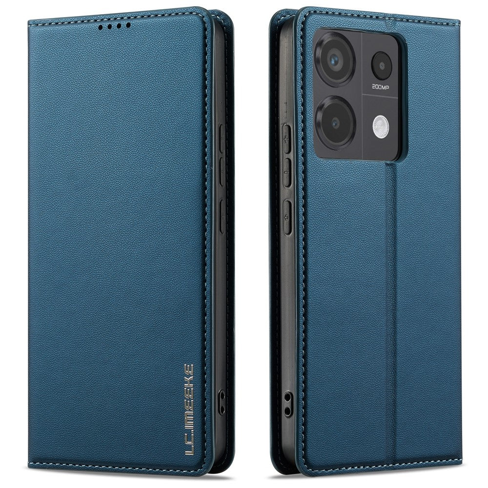 LC.IMEEKE L1 Series for Xiaomi Redmi Note 13 4G Case PU Leather Wallet Stand Protective Phone Cover