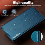 LC.IMEEKE L1-serie til Samsung Galaxy A54 5G-cover PU-læderpung med stander beskyttende telefoncover
