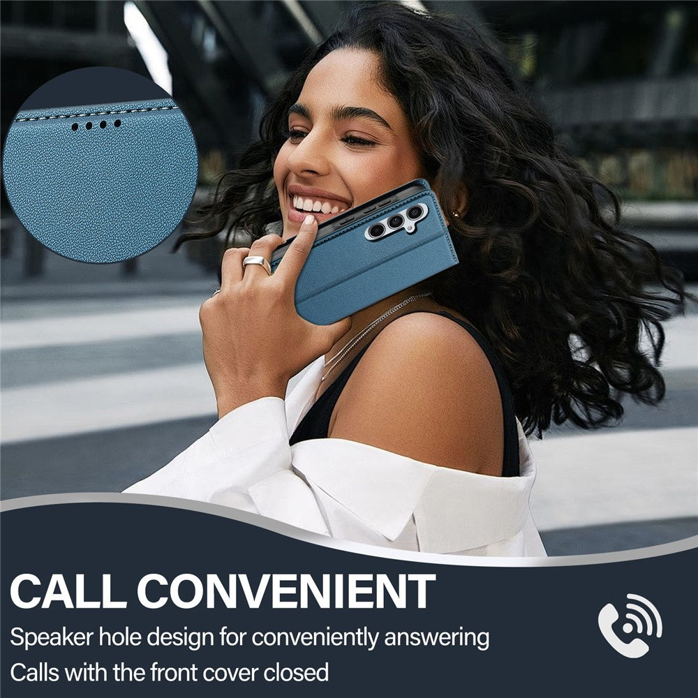 LC.IMEEKE L1-serie til Samsung Galaxy A54 5G-cover PU-læderpung med stander beskyttende telefoncover