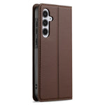 LC.IMEEKE L1-serien til Samsung Galaxy A34 5G cover i PU-læder med pung og stander, beskyttende telefoncover
