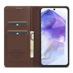LC.IMEEKE L1-serien til Samsung Galaxy A34 5G cover i PU-læder med pung og stander, beskyttende telefoncover