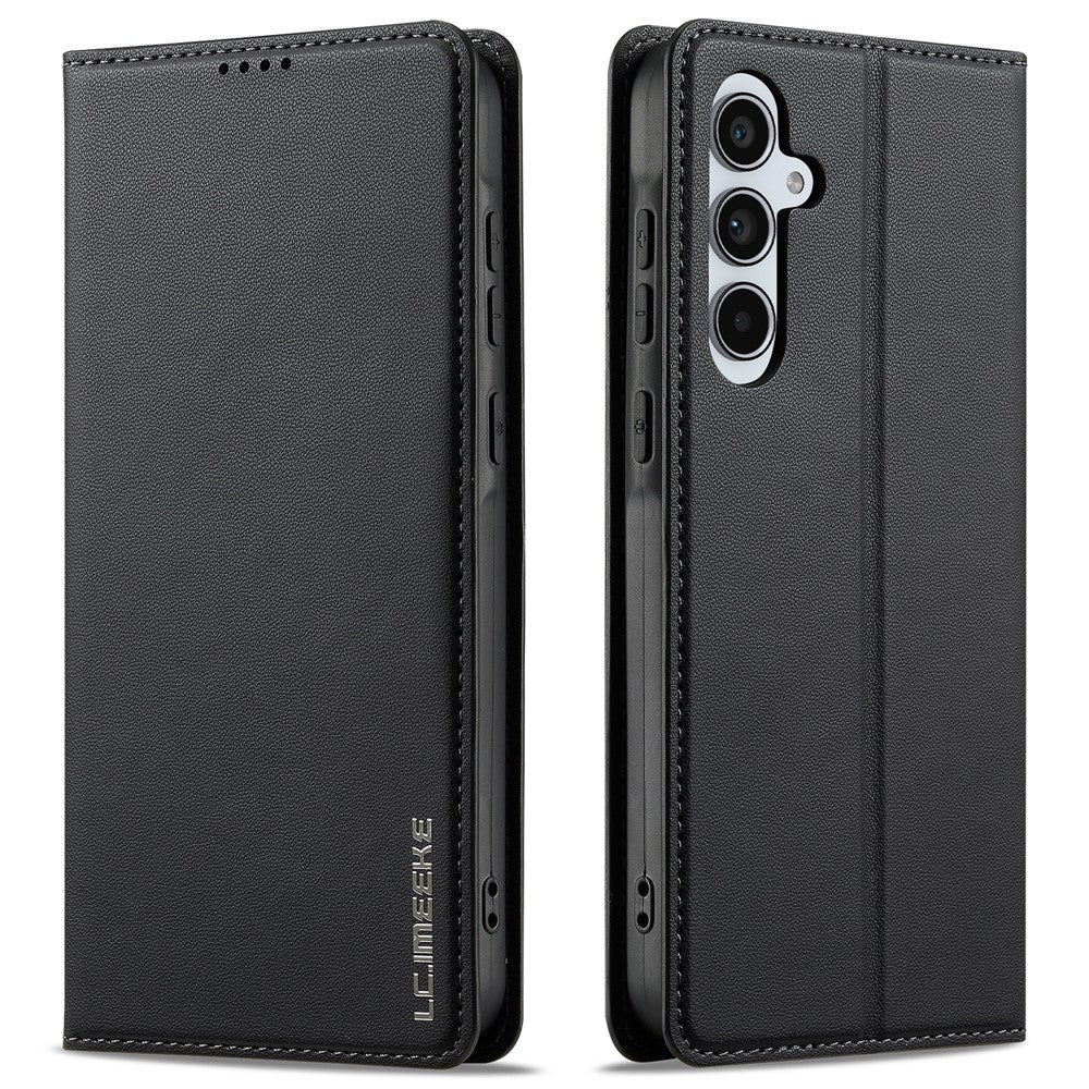 LC.IMEEKE L1 Series til Samsung Galaxy A35 5G Etui PU Læder Wallet Stativ Beskyttende Telefoncover