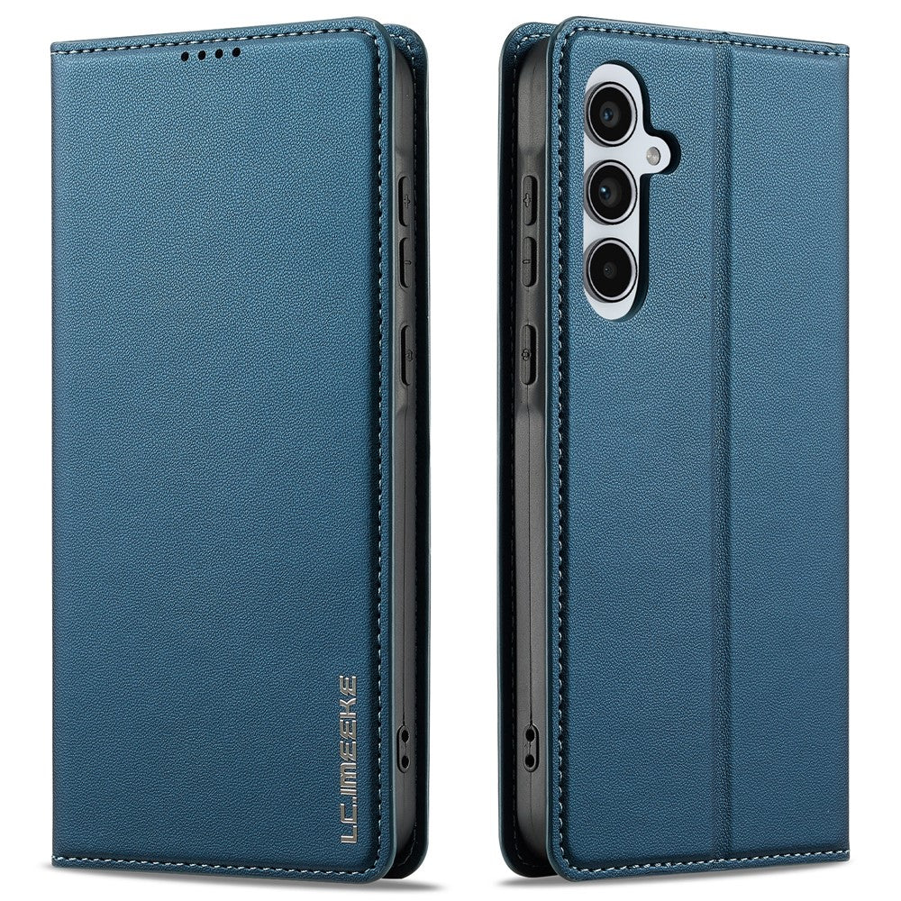 LC.IMEEKE L1 Series til Samsung Galaxy A35 5G Etui PU Læder Wallet Stativ Beskyttende Telefoncover