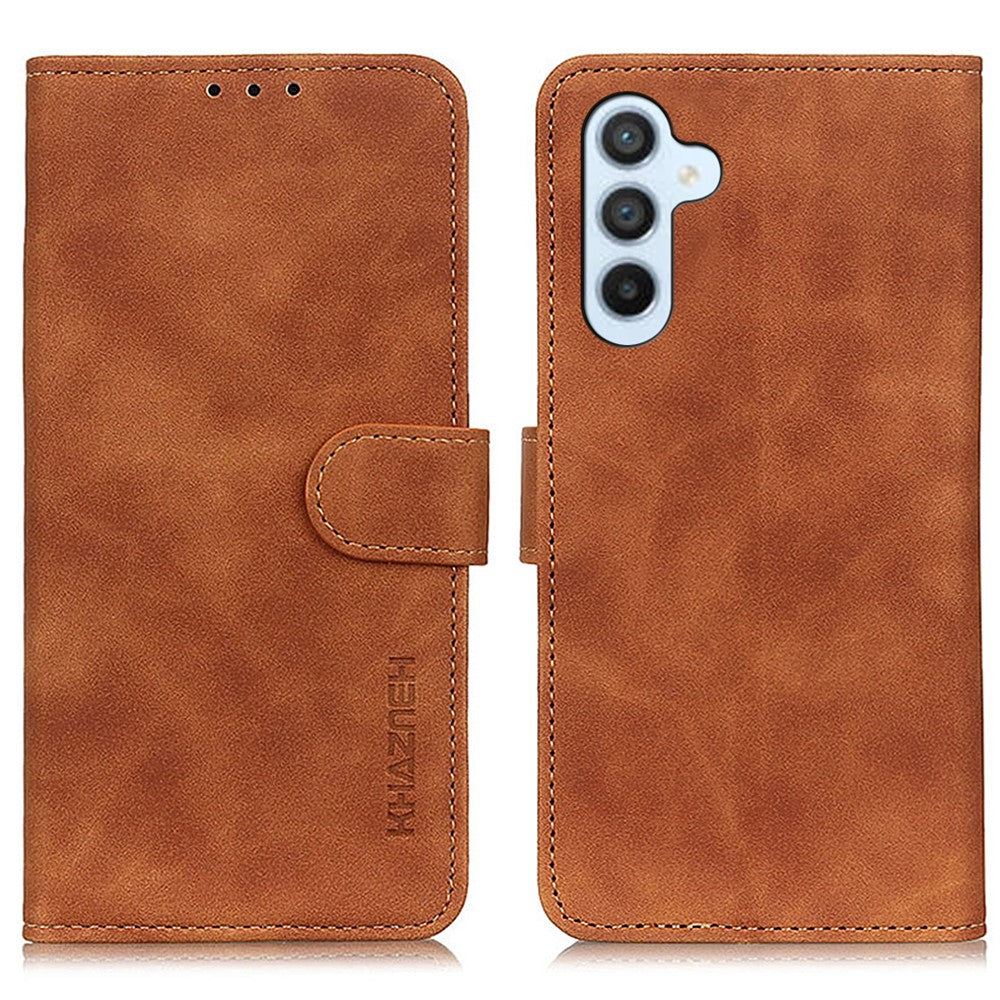 KHAZNEH For Samsung Galaxy A16 5G / A16 4G Case Retro PU Leather Wallet Stand Phone Cover