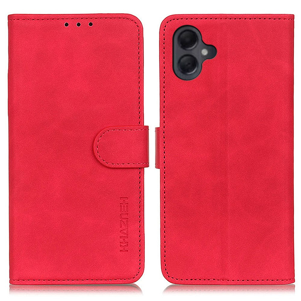 KHAZNEH For Samsung Galaxy A06 4G Case Retro PU Leather Wallet Stand Phone Cover