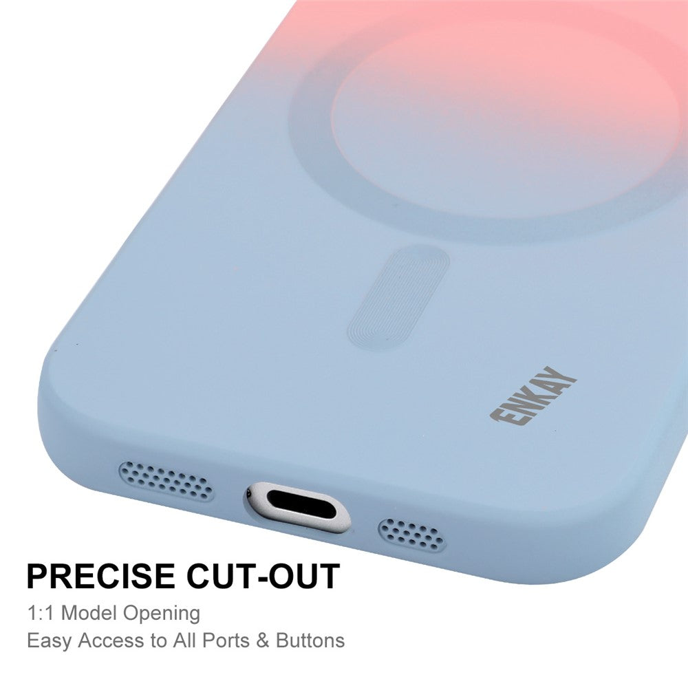 ENAKY HAT PRINCE Til iPhone 16 Plus Cover Silikonebeskyttelse Linsebeskyttelse