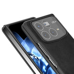 For Xiaomi Mix Fold 4 5G Case Cowhide Texture Hard PC+PU Protective Phone Cover