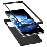 For Xiaomi Mix Fold 4 5G Case Cowhide Texture Hard PC+PU Protective Phone Cover