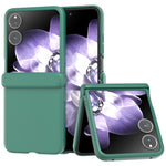 For Xiaomi Mix Flip 5G Case Skin Feel PC Phone Cover with Hinge Protection