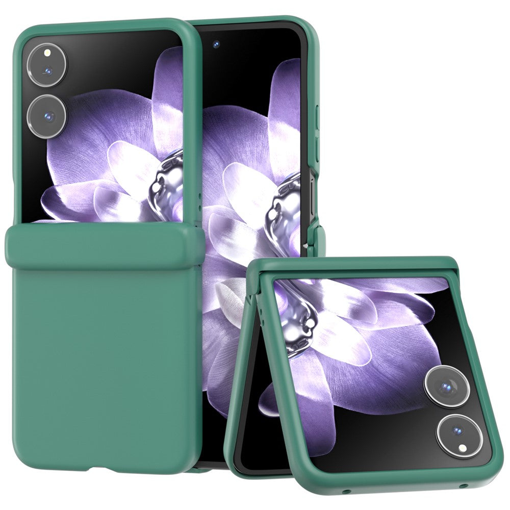 For Xiaomi Mix Flip 5G Case Skin Feel PC Phone Cover with Hinge Protection