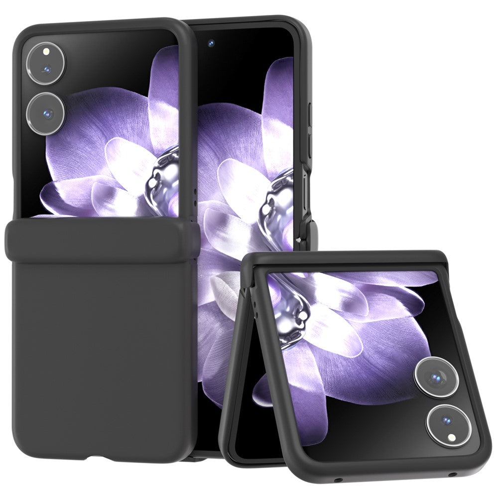 For Xiaomi Mix Flip 5G Case Skin Feel PC Phone Cover with Hinge Protection