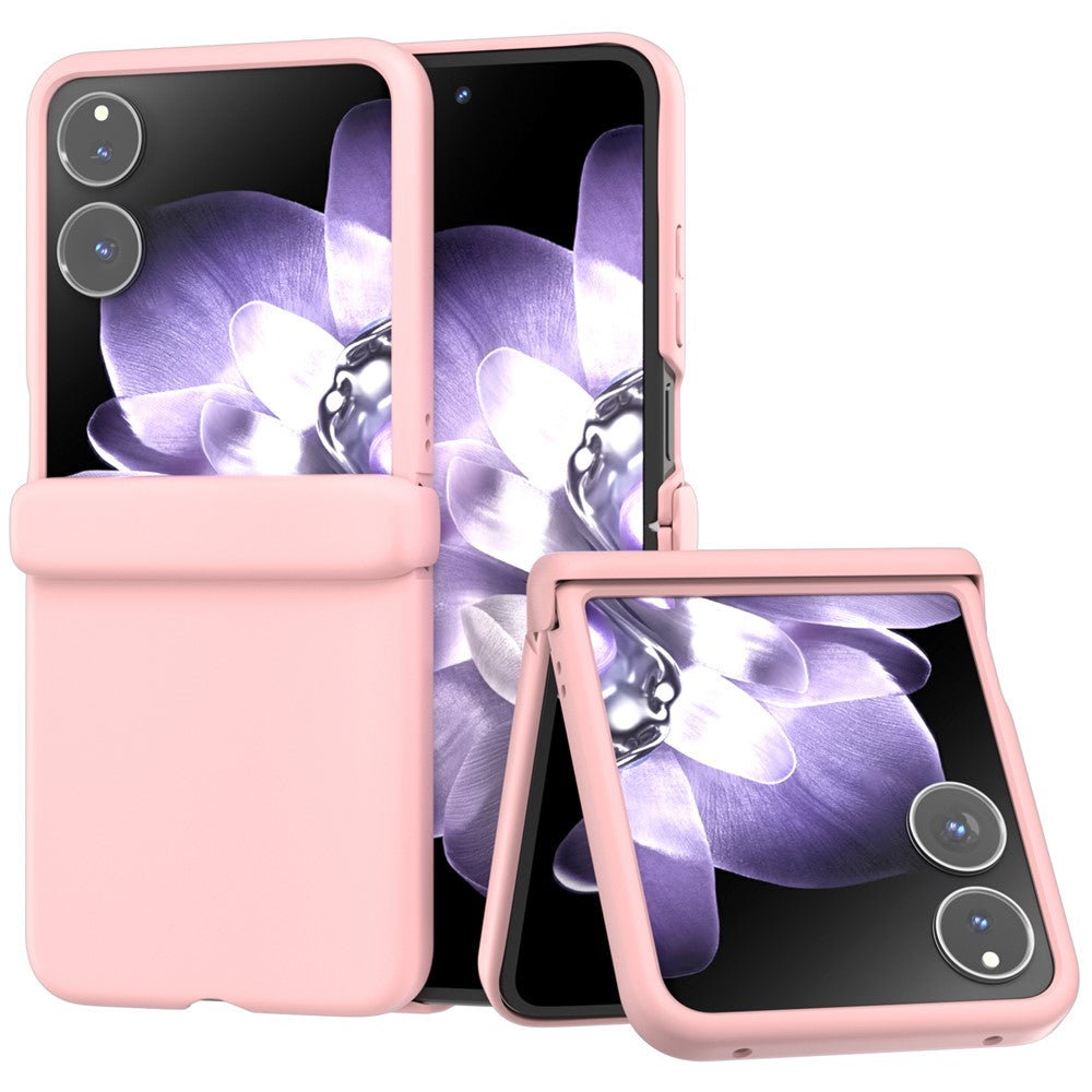 For Xiaomi Mix Flip 5G Case Skin Feel PC Phone Cover with Hinge Protection