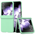 For Xiaomi Mix Flip 5G Case Skin Feel PC Phone Cover with Hinge Protection