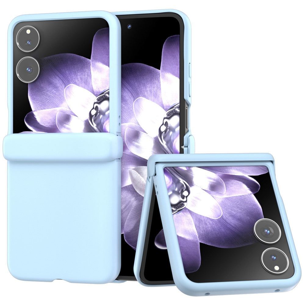 For Xiaomi Mix Flip 5G Case Skin Feel PC Phone Cover with Hinge Protection