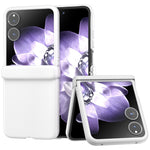 For Xiaomi Mix Flip 5G Case Skin Feel PC Phone Cover with Hinge Protection