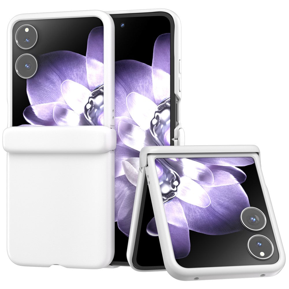 For Xiaomi Mix Flip 5G Case Skin Feel PC Phone Cover with Hinge Protection