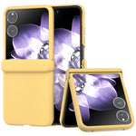 For Xiaomi Mix Flip 5G Case Skin Feel PC Phone Cover with Hinge Protection