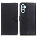Til Samsung Galaxy A16 5G / A16 4G Pung Etui PU Læder Telefoncover Litchi Tekstur