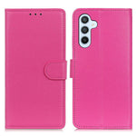 Til Samsung Galaxy A16 5G / A16 4G Pung Etui PU Læder Telefoncover Litchi Tekstur