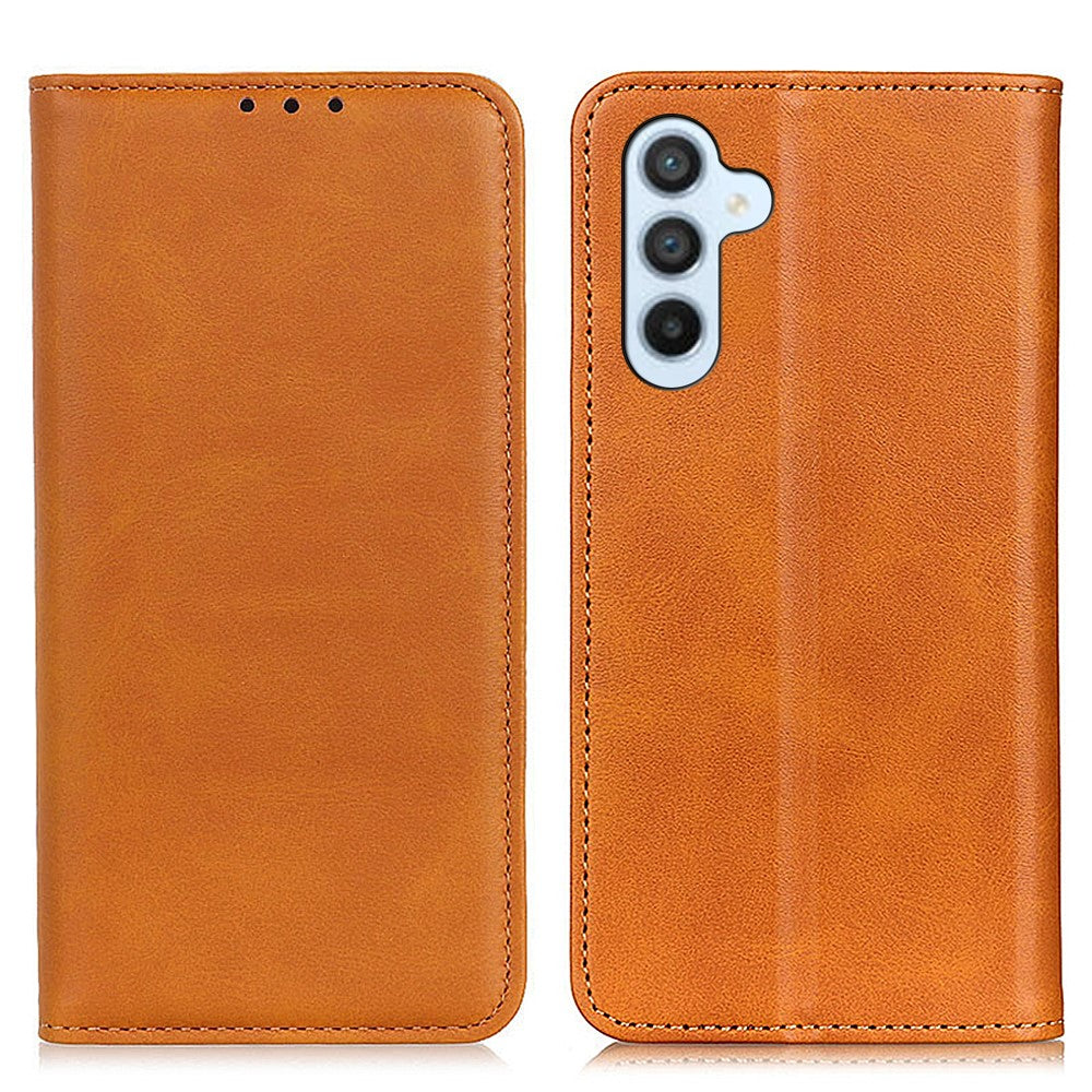Til Samsung Galaxy A16 5G / A16 4G Etui i Spaltlæder Flip Cover Pung