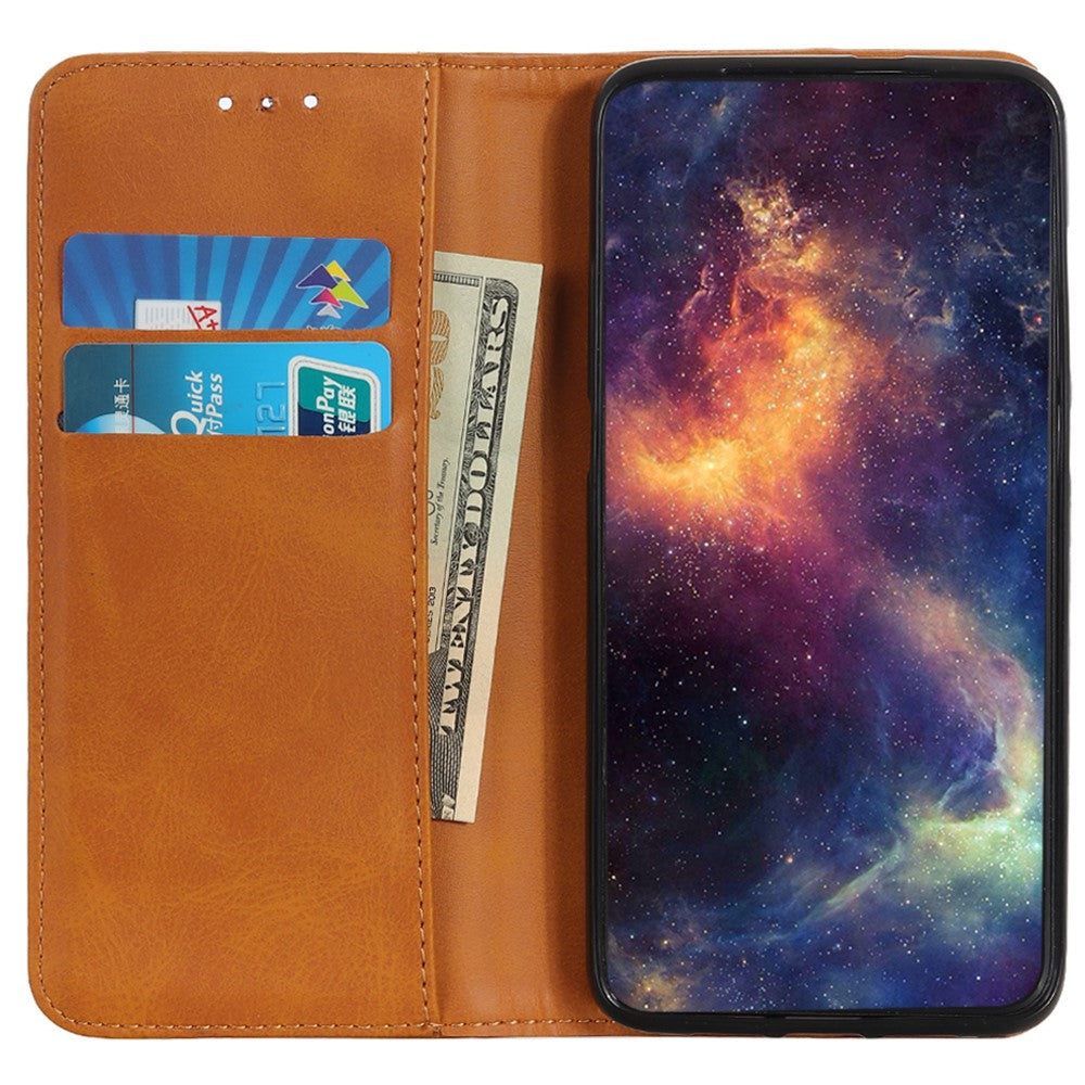 Til Samsung Galaxy A16 5G / A16 4G Etui i Spaltlæder Flip Cover Pung