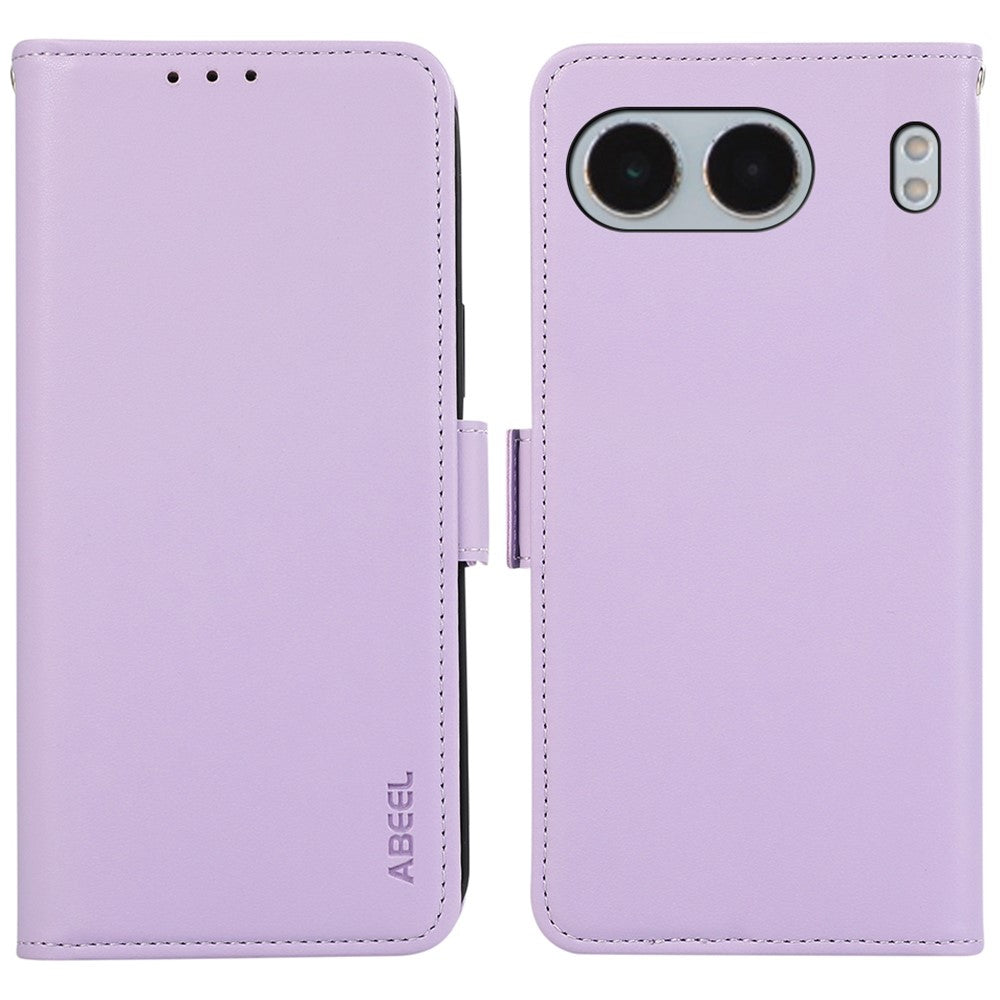 ABEEL For OnePlus Nord 4 Case Leather Phone Cover with RFID Blocking Wallet