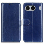 OnePlus Nord 4-skal Crazy Horse Texture PU-lädermobilstativ