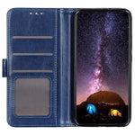 OnePlus Nord 4-skal Crazy Horse Texture PU-lädermobilstativ