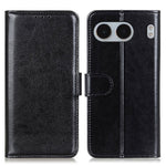 OnePlus Nord 4-skal Crazy Horse Texture PU-lädermobilstativ