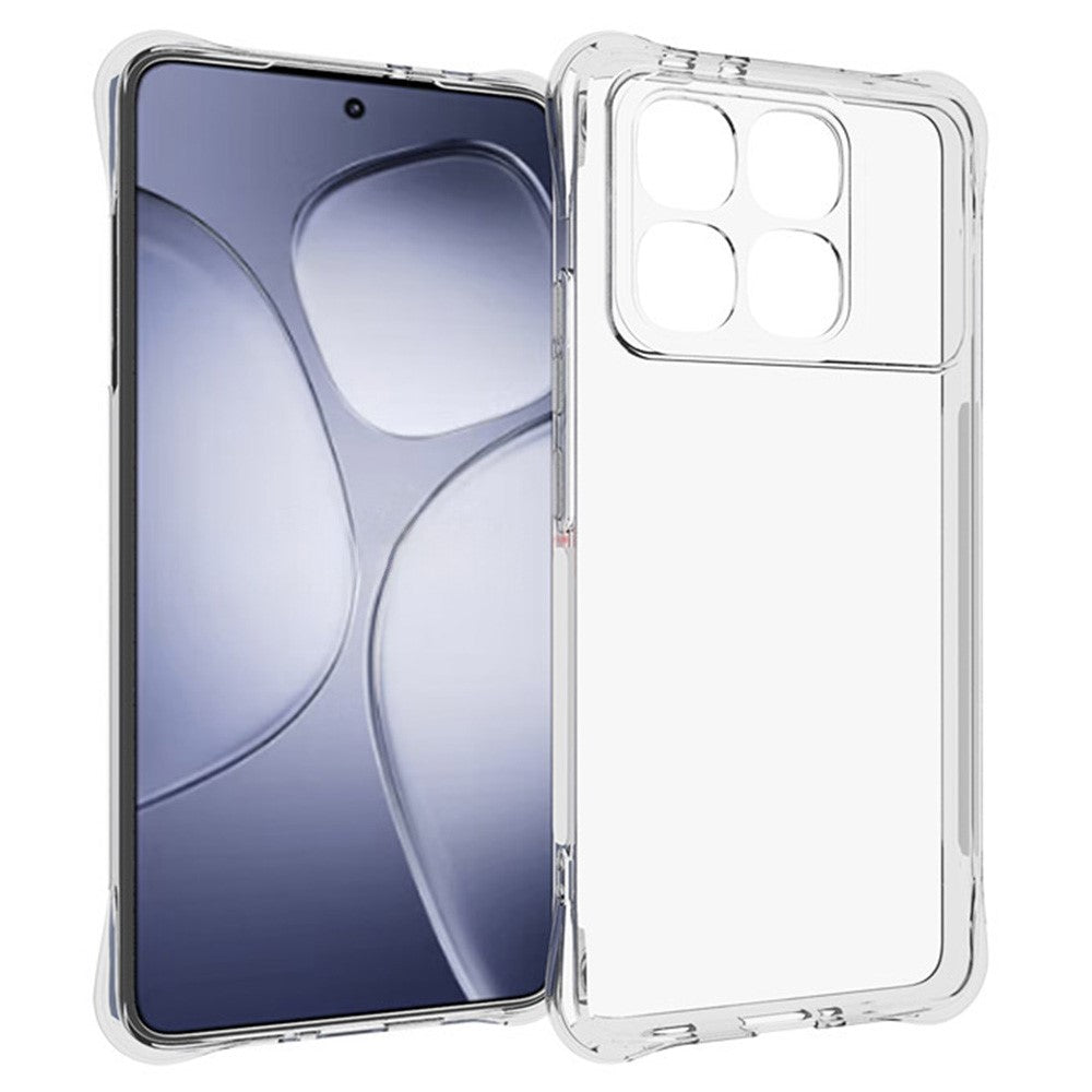 For Xiaomi Redmi K70 Ultra TPU Phone Case Non-Slip Transparent Mobile Phone Cover