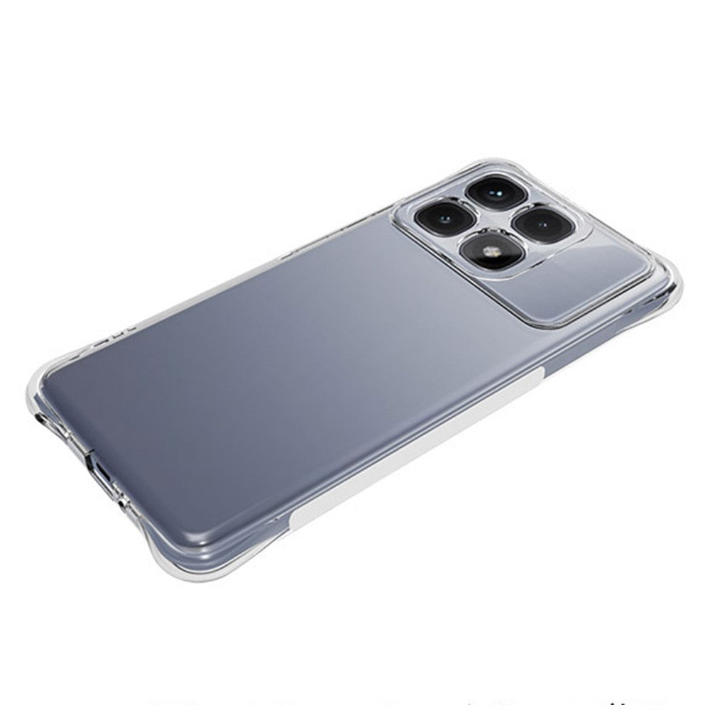 For Xiaomi Redmi K70 Ultra TPU Phone Case Non-Slip Transparent Mobile Phone Cover