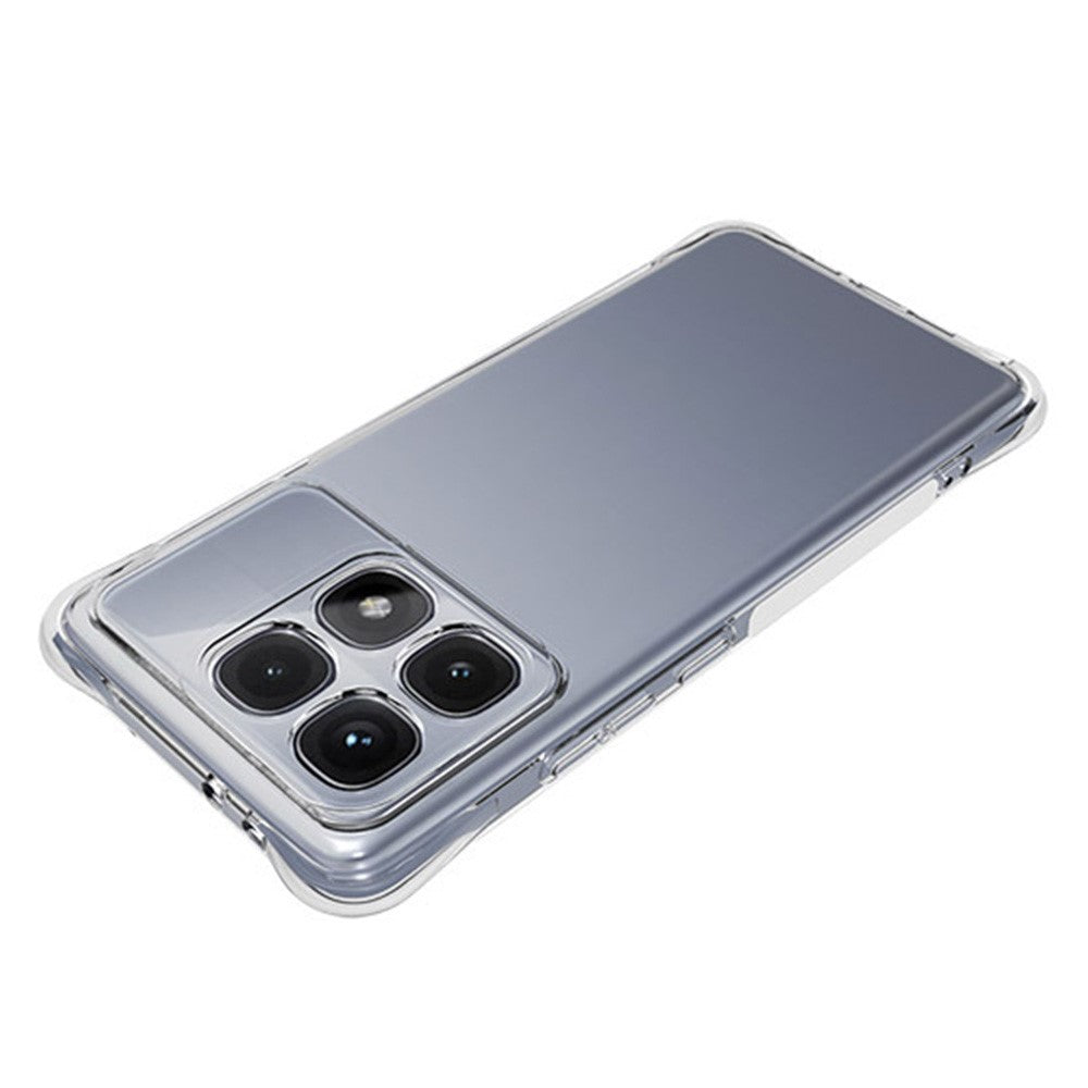 For Xiaomi Redmi K70 Ultra TPU Phone Case Non-Slip Transparent Mobile Phone Cover