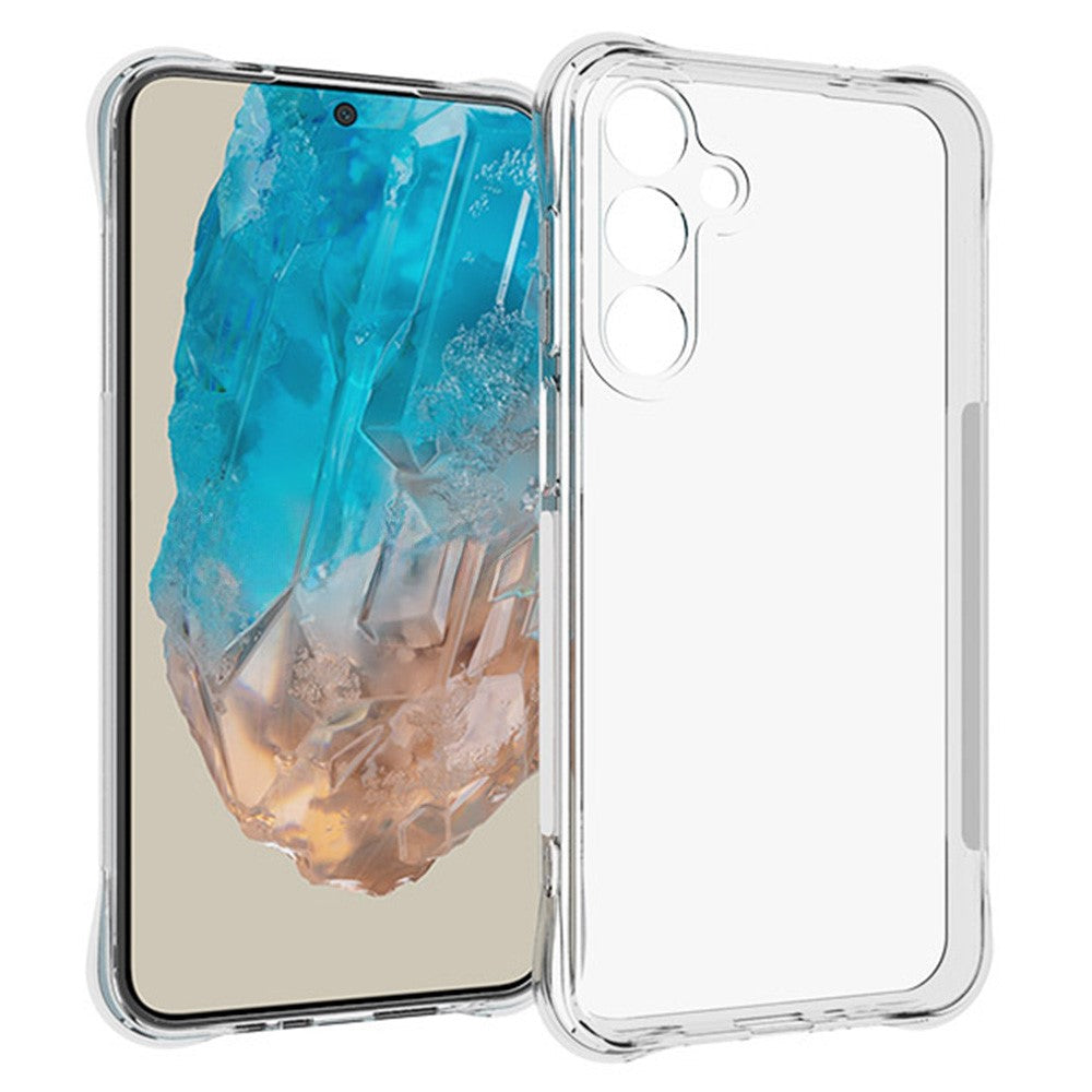 For Samsung Galaxy M35 5G TPU Phone Case Non-Slip Transparent Mobile Phone Cover