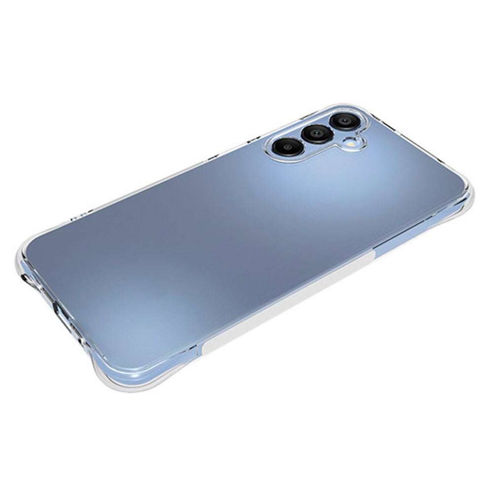 Til Samsung Galaxy A16 5G / A16 4G TPU telefoncover skridsikkert gennemsigtigt mobiltelefoncover