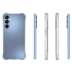 Til Samsung Galaxy A16 5G / A16 4G TPU telefoncover skridsikkert gennemsigtigt mobiltelefoncover