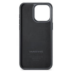 MAGKING K1 Series For iPhone 15 Pro Max Magnetic Case PC+TPU+PU Leather Shockproof Phone Cover