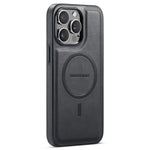 MAGKING K1 Series For iPhone 15 Pro Max Magnetic Case PC+TPU+PU Leather Shockproof Phone Cover