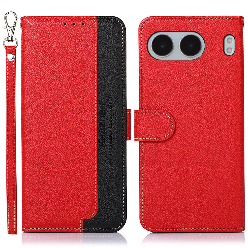 KHAZNEH For OnePlus Nord 4 Case RFID Blocking Wallet PU Leather Phone Cover