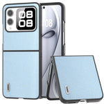 ABEEL For Huawei nova Flip 5G Case Litchi Texture Genuine Cow Leather+PC Phone Cover