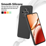 For Oppo Reno12 F 5G Case Anti-Drop Liquid Silicone Phone Cover with Strap