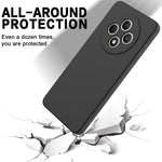 For Oppo Reno12 F 5G Case Anti-Drop Liquid Silicone Phone Cover with Strap