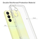 Til Samsung Galaxy A16 5G / A16 4G Gennemsigtigt Telefoncover TPU+Akryl Stødsikkert Telefonbagcover